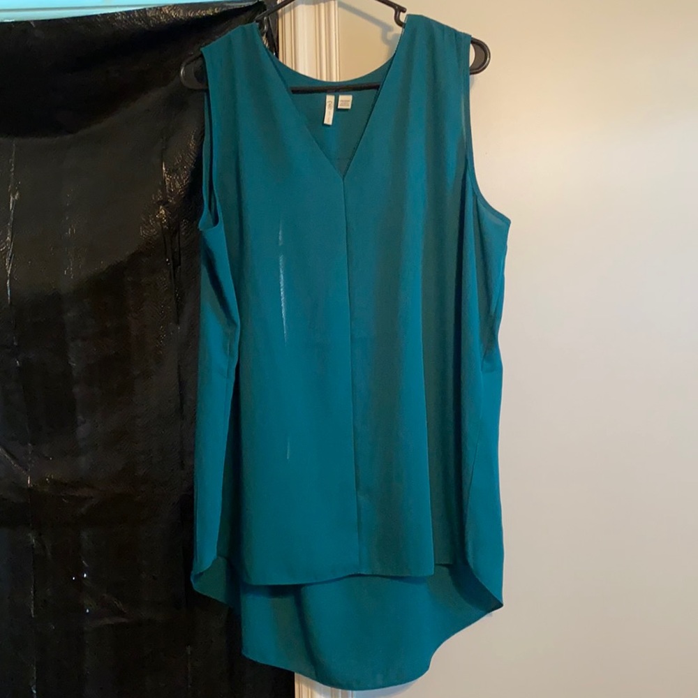 Cato brand 18/20w blue tank top